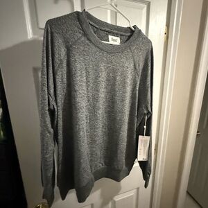 Feat Gray Long Sleeve Men's Tee